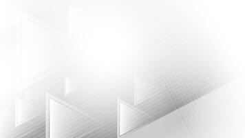 Abstract white and gray color, modern design stripes background with geometric triangle shape, illustra vector