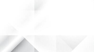 Abstract white and gray color, modern design stripes background with geometric shape,illus vector