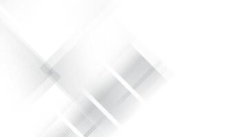 Abstract geometric white and gray color, modern design stripes background with rectangle shape, illustra vector