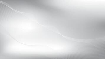 Abstract white and gray color, modern design stripes background with curve lines, wavy pattern,illu vector