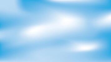 Beautiful clouds, abstract white and blue color gradient background, illust vector