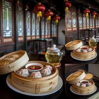 A series of photos showing different types of food