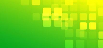 Geometric soft square pattern with a neon-tech green and yellow gradient. Designed for modern tech branding, data visualization projects, or user interface concepts vector