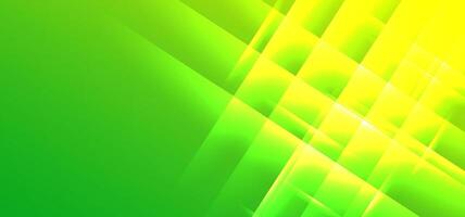 Dynamic glowing grid background with luminous diagonal lines in vibrant green and yellow shades. Ideal for tech banners, futuristic presentations, or smart digital content vector