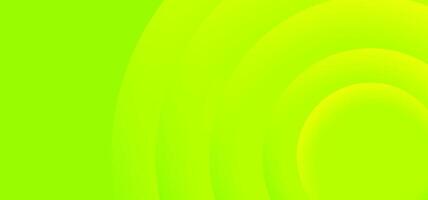 Modern abstract digital technology background in green tones with circular light waves. Perfect for digital media, innovation, and IT presentations vector