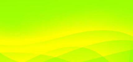 Smooth overlapping wave layers in green and yellow gradient tones. A modern tech background perfect for creative projects and innovation branding vector