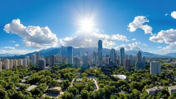 The city of calgary, alberta, canada photo