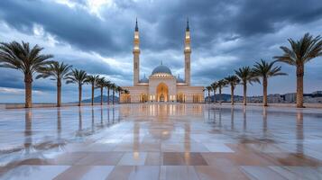 The mosque in algeria photo
