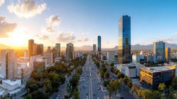The city of mexico is a popular destination for tourists photo