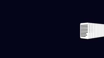 Stack of documents rotating on dark background video