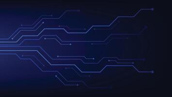 futuristic circuit board background. hi tech technology design element vector
