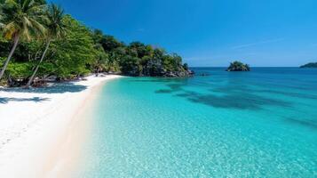 Beautiful beach in philippines photo