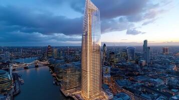 The shard tower in london photo