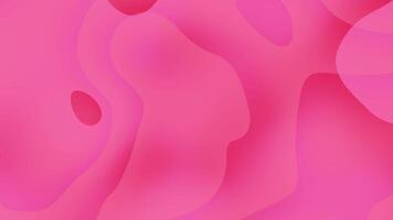 Pink abstract background with wavy, layered shapes. Perfect for backgrounds, posters, social media graphics, and artistic projects. video