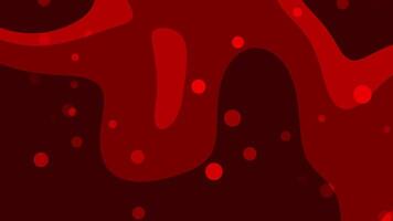 Red abstract shapes and circles create a dark background, suitable for artistic projects, web design, and modern graphic applications. video