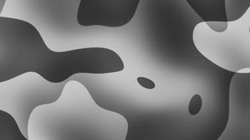 Abstract grayscale fluid shapes suitable for backgrounds, wallpaper, graphic design, and contemporary art projects. Versatile texture with seamless blending. video