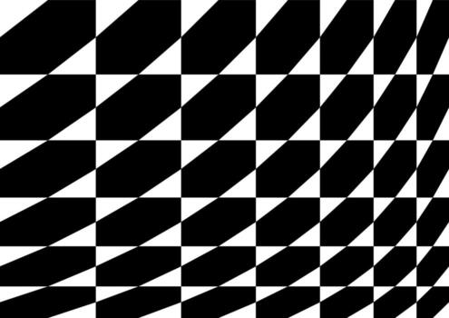 Geometric pattern background, brutalist graphics, shape distortion effect. Trendy bauhaus pattern backgrounds. Background for flyer, poster, cover, brochure, banner or layout. vector