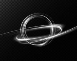 This is an Elegant Light Swirl Circle featuring vector