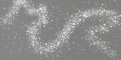 Scattered White Particles Sugar, Salt, or Flour with Texture, creating a beautiful culinary composition vector