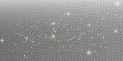 A stunning and beautiful array of sparkling stars is shimmering brilliantly vector