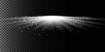 An Elegant Light Burst with Sparkles vector