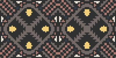 Geometry Shapes Ethnic Design Pattern Drawingfolk Embroidery, Aztec Geometric Ornament Print. Design for Carpet, Wallpaper, Clothing, Wrapping, Fabric vector