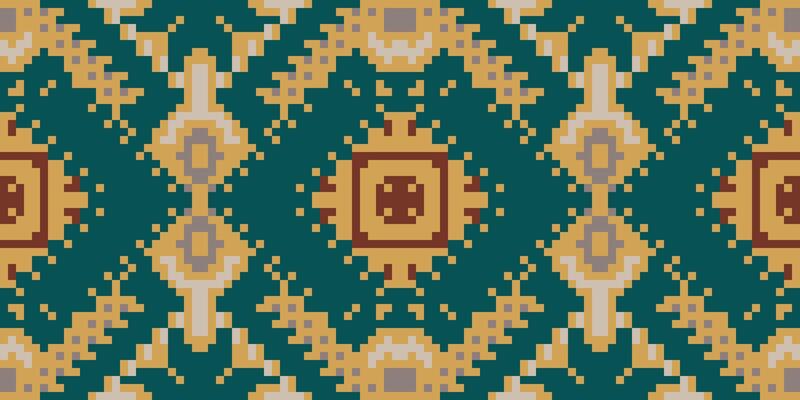 Native Islamic Geometric Patterns Drawingfolk Embroidery, Aztec Geometric Ornament Print. Design for Carpet, Wallpaper, Clothing, Wrapping, Fabric