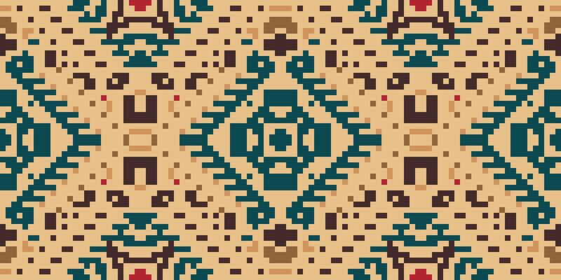 Carpet Watercolor Ikat Patternfolk Embroidery, Aztec Geometric Ornament Print. Design for Carpet, Wallpaper, Clothing, Wrapping, Fabric