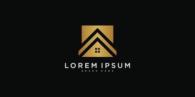 Modern creative home logo designs concept. vector