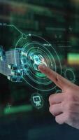 Visualization of teamwork between humans and artificial intelligence video