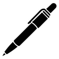 Elegant Black Pen Illustration For Writing And Design Projects Graphic vector