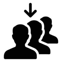 New Members Join Group People Joining Crowd Enrollment Sign Up vector