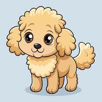 Cute Cartoon Dog vector