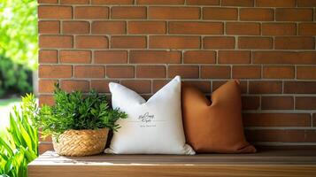 Luxurious Lounge Corner With Natural Ambiance photo