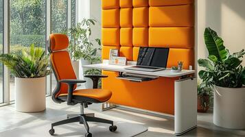 Modern Comfort Workspace View photo