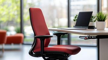 Modern Workspace Health Focus photo