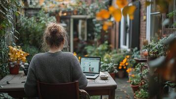 Patio Workspace Natural Light photo