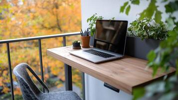Balanced Work Environment Modern Terrace photo