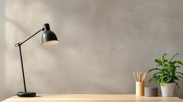 Fresh Light Office Scene photo