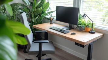 Modern Plant Paradise Home Office photo
