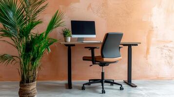 Natural Light Home Workspace Ergonomic photo