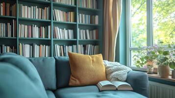 Contemporary Book Haven Design photo