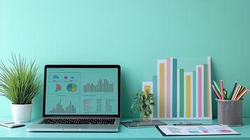 Woman Executive Data Assessment photo