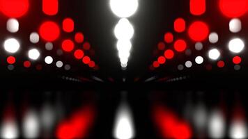 Red and White Pulsating Disco Light Background VJ Loop in 4K video