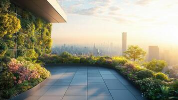 Vertical Green Spaces Bringing Nature to a Bustling City photo
