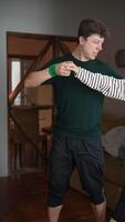 Engaging in Dynamic and Expressive Dance Interaction with Friends in the Comfort of Home video