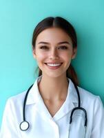 A young smiling medical professional photo