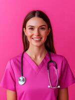 Young Smiling Healthcare Professional photo