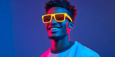 Energetic Athlete Exuding Vibrant Confidence and Enthusiasm photo