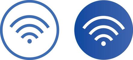 Wifi icon for interface design, internet icon symbol sign collection, Wifi icon set image vector